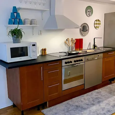 Center Flat With Balcony & Free Parking Apartment Oslo